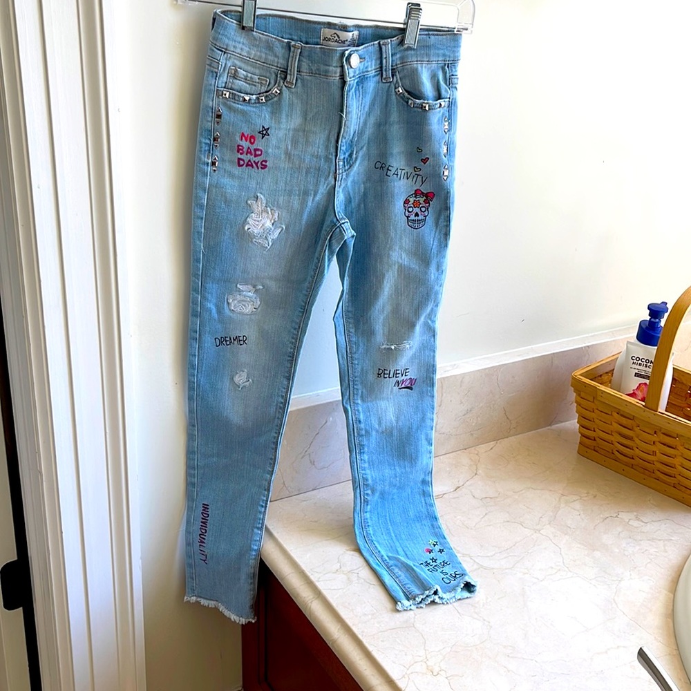 New without tags jordache skinny jeans girls size 10